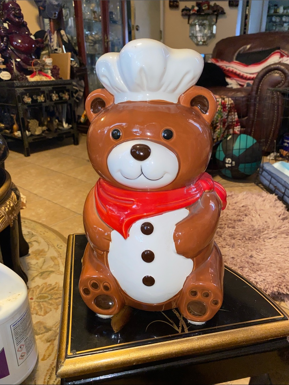 Vintage Collectible Bear B&D Cookie Jar Very Good Condition